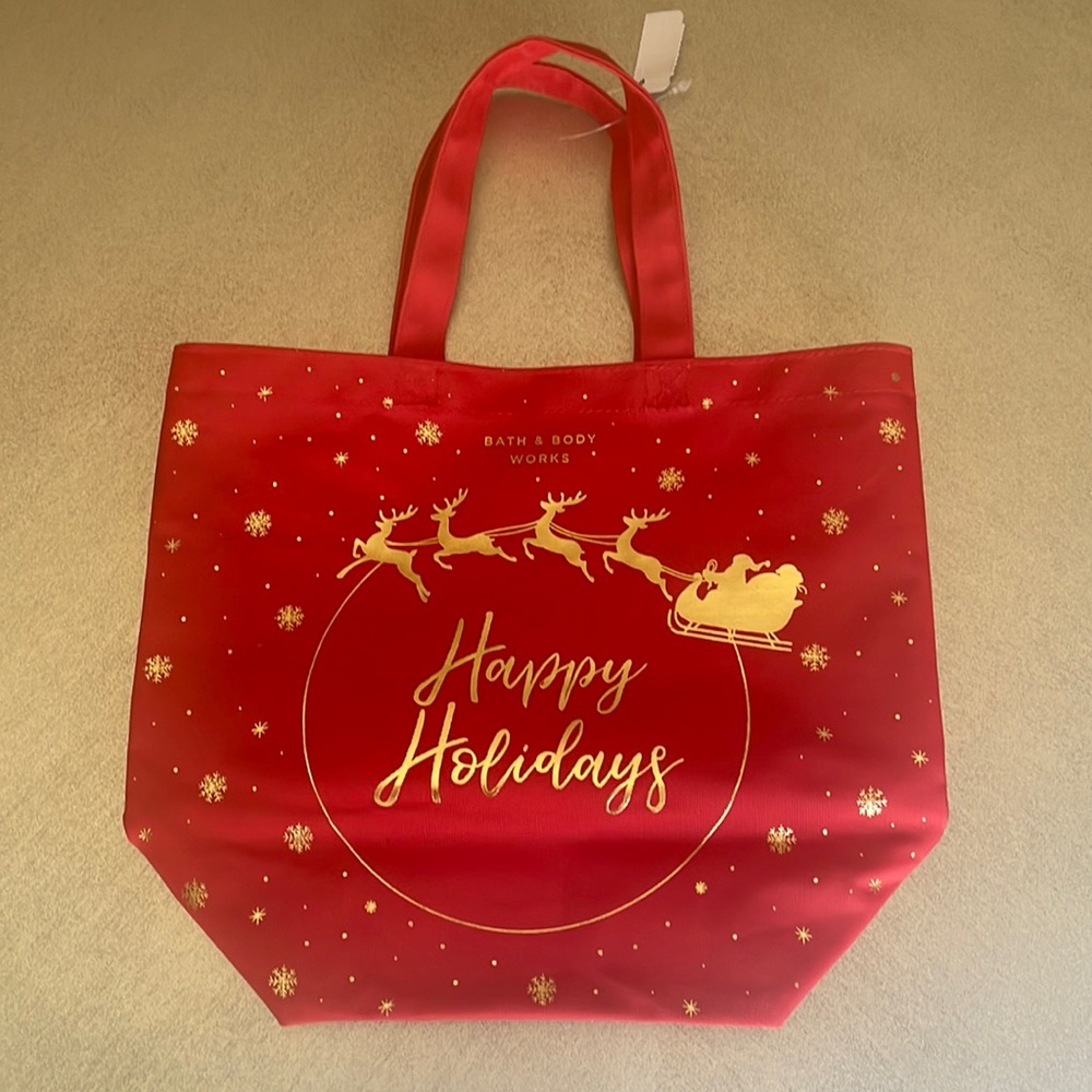 5 for $25 💴Brand new Bath and Body Christmas bag